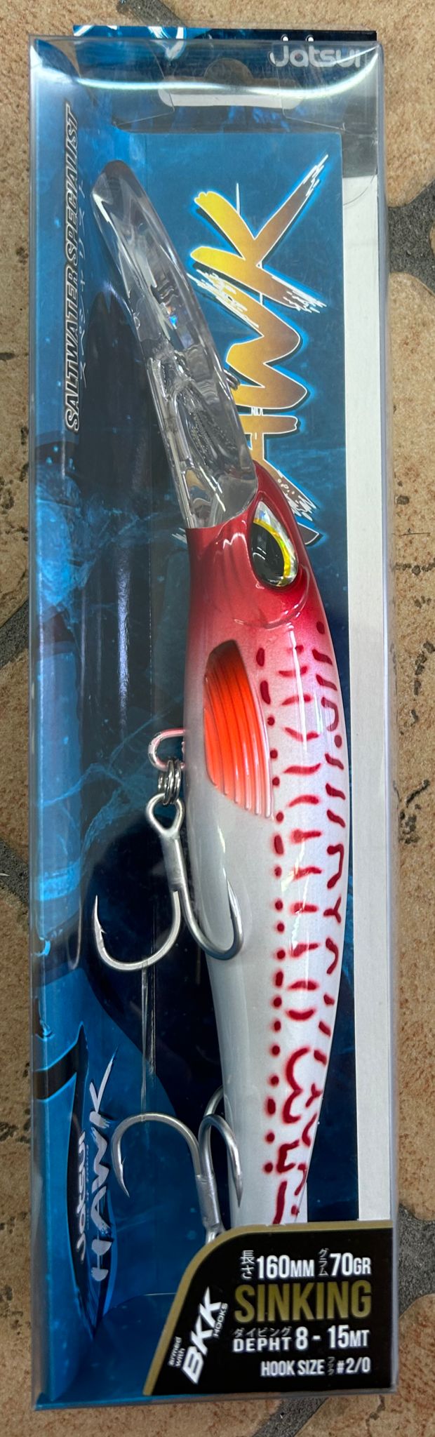 MINNOWS JATSUI HAWK 160