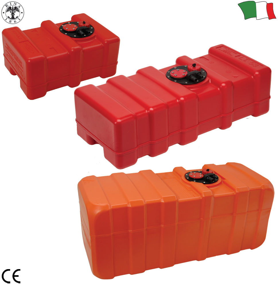 Serbatoio carburante in polietilene 70 lt - 80x40x28