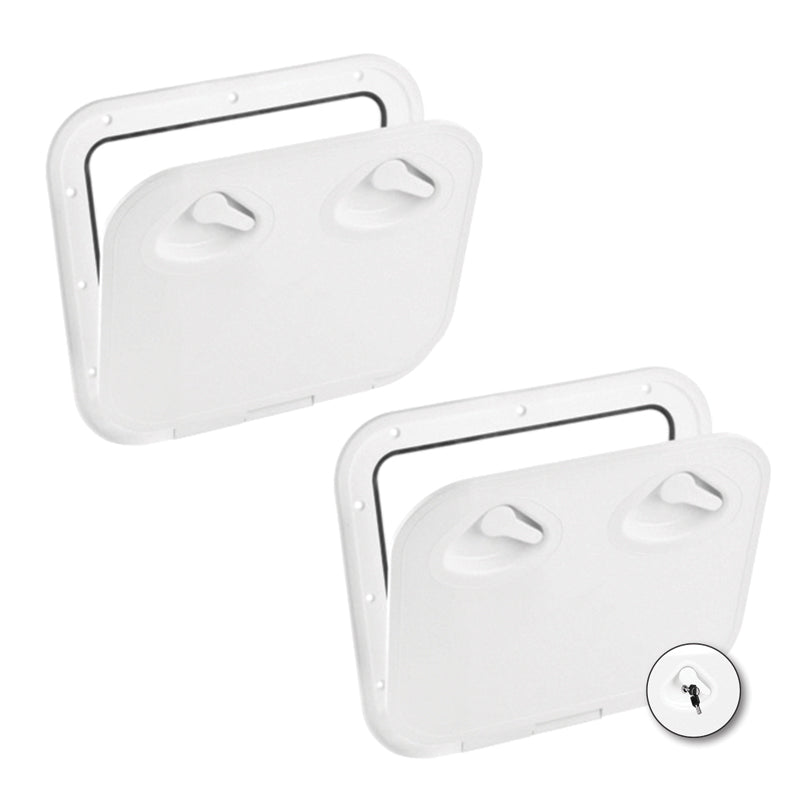 Portello a filo bianco 38 x 38 cm - - 3270