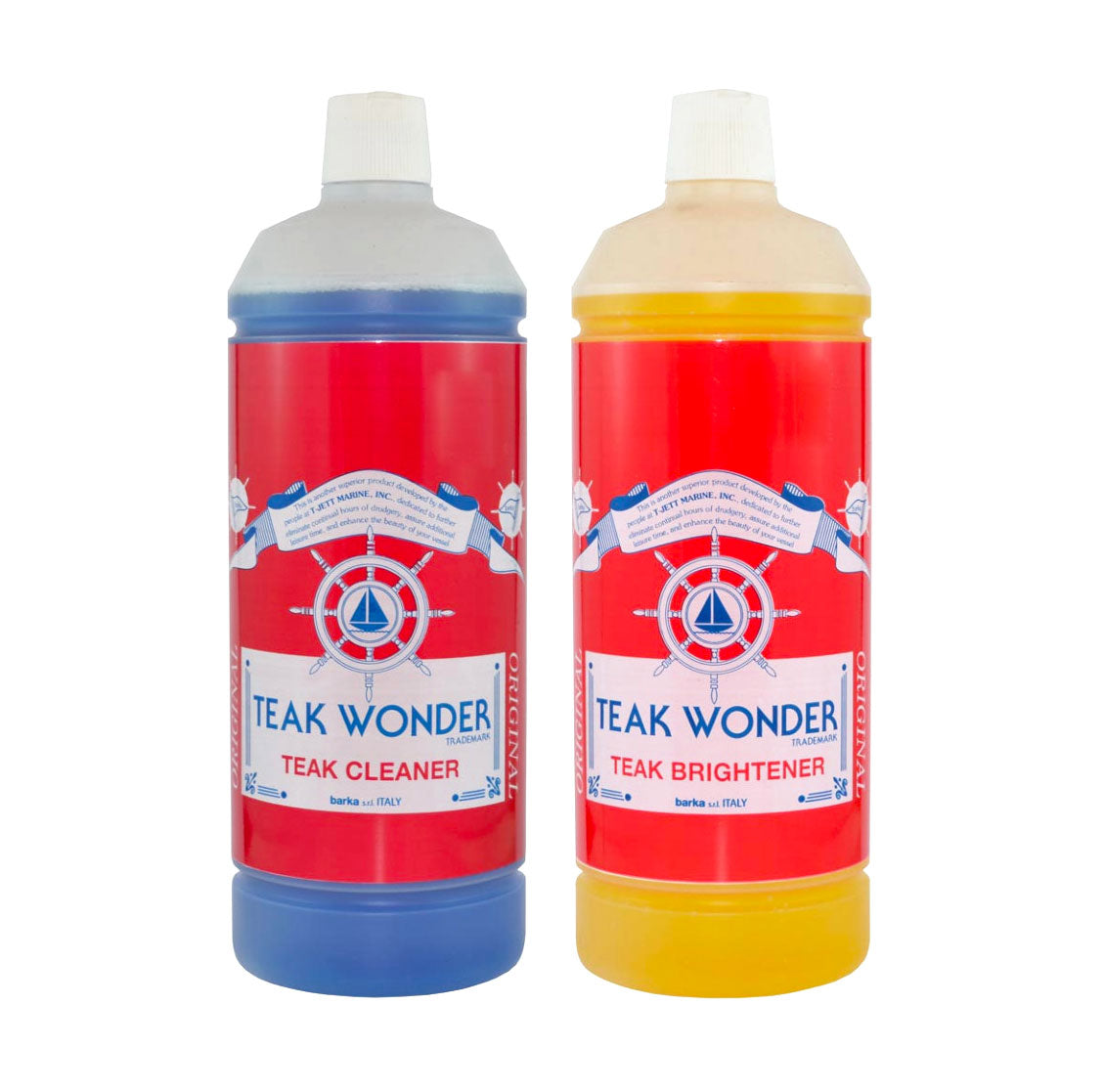 TEAK WONDER- linea completa PULIZIA + PROTEZIONE TEAK