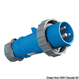 Spina corrente 220 v IP67