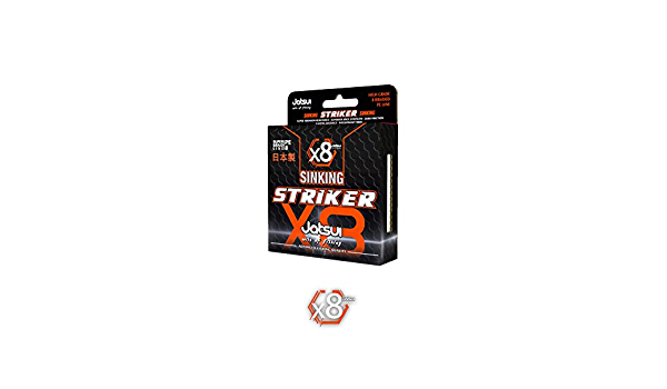 Jatsui Trecciato braid striker sinking X8 grigio - 135 MT