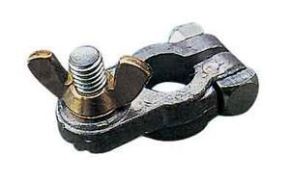 COPPIA MORSETTI BATTERIA ZINCO - 3459