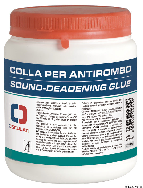 Collante autoestinguente per fonoisolanti/fonoassorbenti - 3435