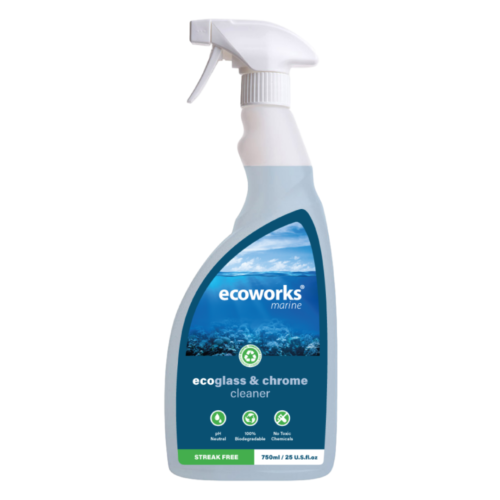 Ecoworks eco glass & chrome cleaner detergente vetri e cromature -marine - 1331