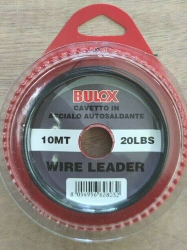 Bulox Cavetto acciaio rivestito 20 lb - 10 metri - 2766