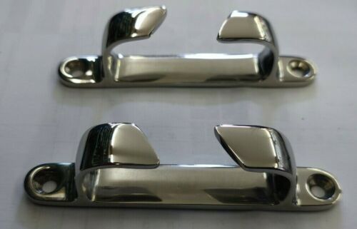 Coppia passacavi inox incrociati