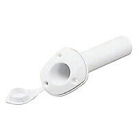 Portacanna con tappo , 230mm Ø40mm Bianco - 2035