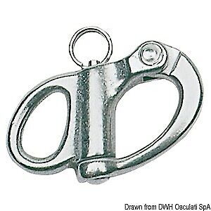 Moschettone inox spi  per vela -