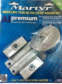 KIT MERCURY 75-80-90-100-115 Alluminio protezione catodica 2620