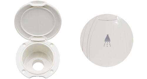 Contenitore doccia tondo con tappo in plastica 2417