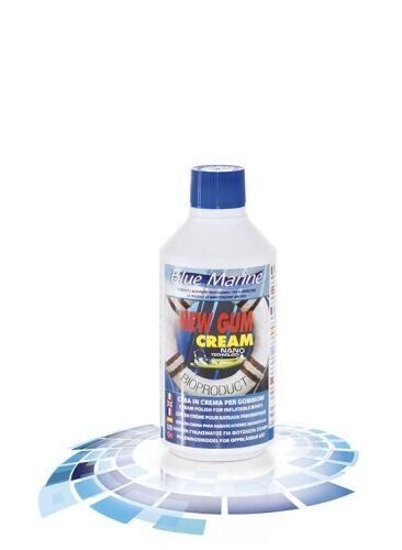NEW GUM CREAM lt.0,450 - blue marine cera per gommoni 450 gr - 3383