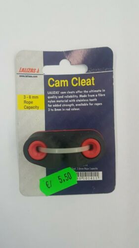 Clam cleat lalizas per cime da 3 - 8 mm - misure 20x50 mm