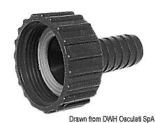 Portagomma dritto per scarico lavello barca osculati 5018701 - 1629
