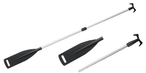 Pagaia smontabile 77/142 cm Grigio/nero - - 1516