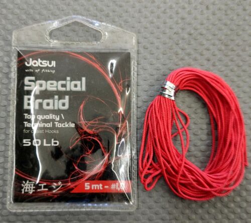 Jatsui special braid per ami assist 40 LB pe 0.8- busta 5 mt - 2771