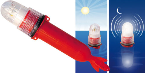 Luce crepuscolare a led intermittente per reti da pesca - 3739