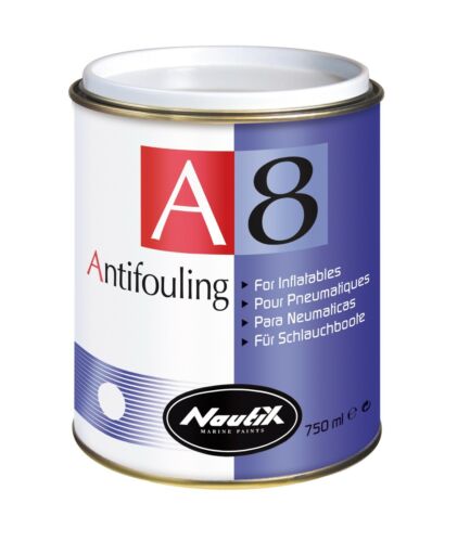 A8 antivegetativa NAUTIX per gommoni 0,75 lt