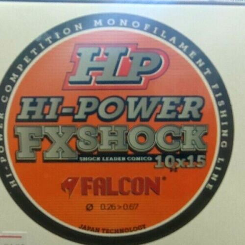Falcon FX SHOCK shock leader conici, bobina da 10 pezzi