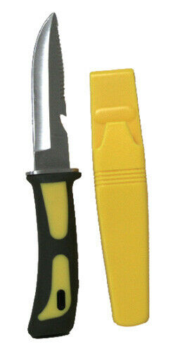 Coltello sub ''Security'' lama 11,5cm completo di fodero e cinturini - 0601