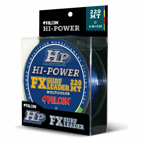 Falcon FX Surf Leader 220 mt 0,20 - 0,57 conico-- 3598