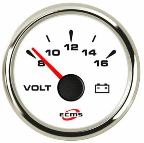 Strumenti controllo motore ECMS bianco/inox