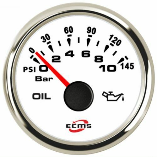 Strumenti controllo motore ECMS bianco/inox