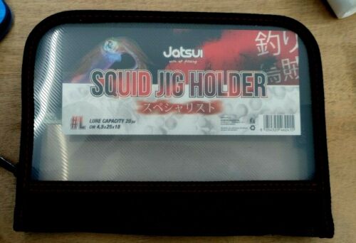 SQUID JIG HOLDER  jatsui borsa porta egi e minnows 4,5x25x18 (20 pezzi) - 2669