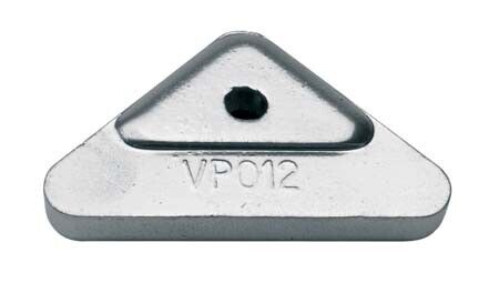 PLACCA Volvo penta DUOPROP alluminio 0419