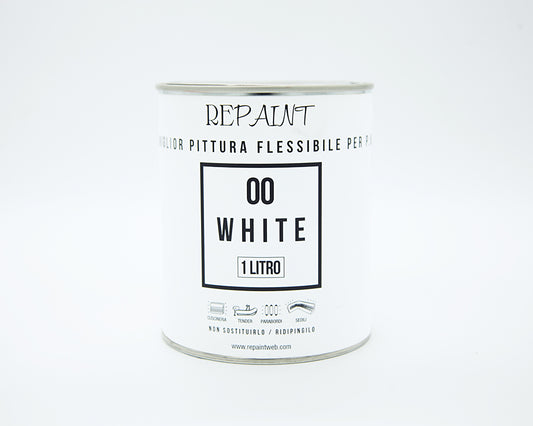 REPAINT Pittura Flessibile per PVC e neoprene bianco 1 litro - 3436