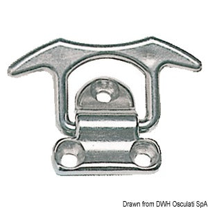 Bitta inox abbattibile 48x49 mm