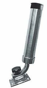 PORTACANNA CREMAGLIERA INOX DA MURATA PER TRAINA E BOLENTINO 2217