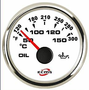 Strumenti controllo motore ECMS bianco/inox